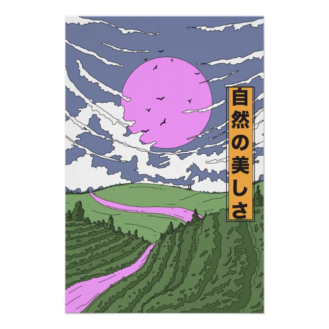 Póster A beleza da natureza (Frente)