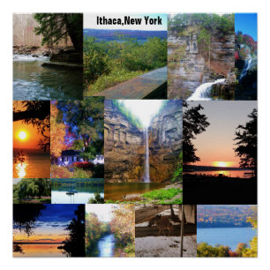 PÓSTER A BELEZA DE ITHACA, POSTER DE NOVA YORK