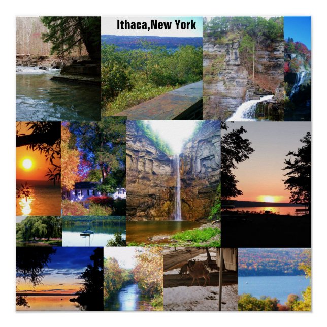 PÓSTER A BELEZA DE ITHACA, POSTER DE NOVA YORK (Frente)