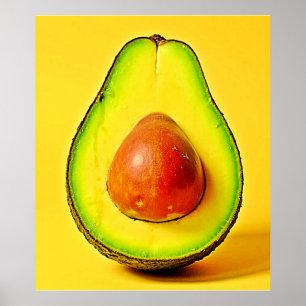 Poster A Beleza de um Design Avocado Saudável