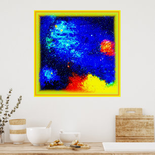 Poster A Beleza dos Nebulas e Galáxias. Comprar Agora