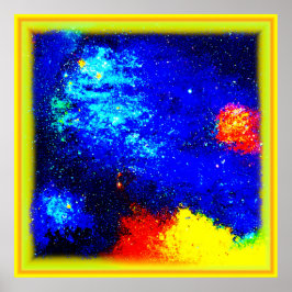 Poster A Beleza dos Nebulas e Galáxias. Comprar Agora