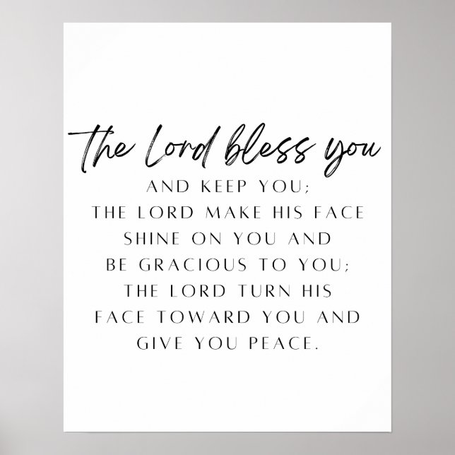 Poster A Bênção (Frente)