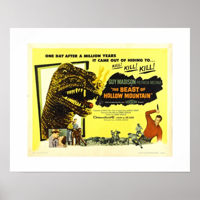 Póster A Besta da Montanha Hollow (Frente)