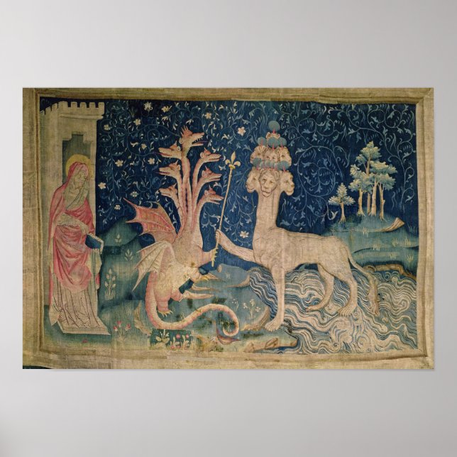 Poster A Besta do Mar com Sete Cabeças (Frente)