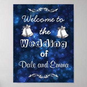 Poster A boa vinda ao casamento no inverno de adiciona o