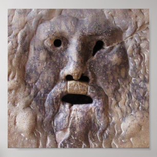 Póster A Boca da Verdade, Roma, Itália