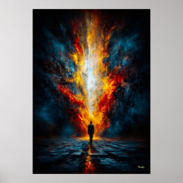Poster A Boca do Julgamento – Expressionismo Monumental