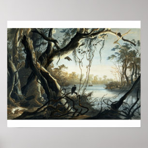 Póster A boca do rio do Fox, Indiana, chapeia 5 de