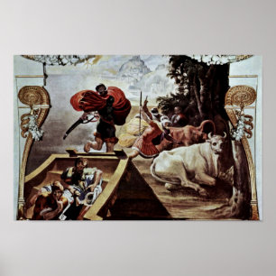 Poster A bolsa de estudo de Odysseus rouba o gado