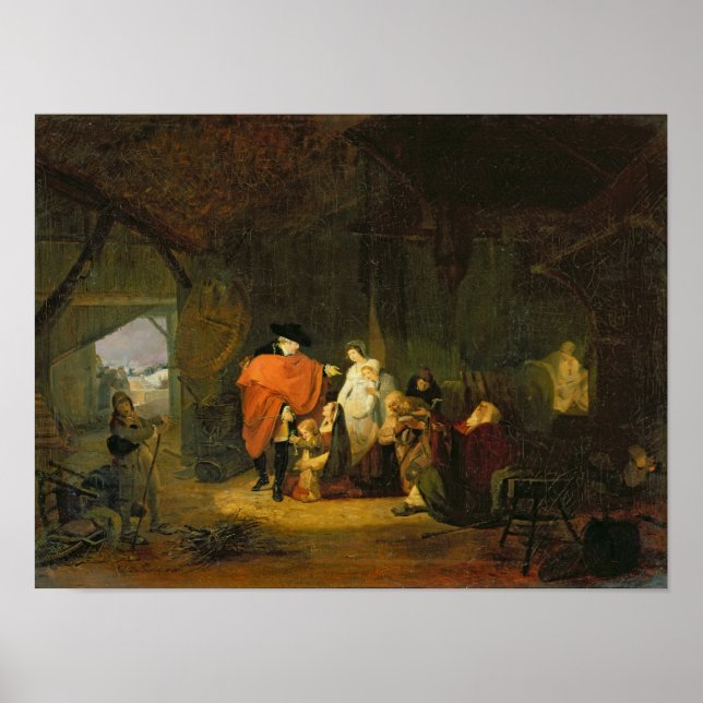 Poster A bondade de Luís XVI (Frente)