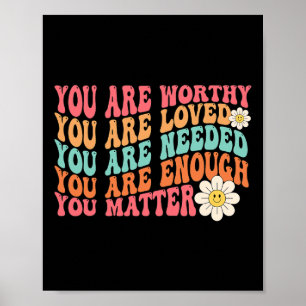 Poster A bondade do problema é ser gentil, a saúde mental