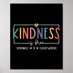 Poster A Bondade É Libertar O Sprinkle Em Todos Os Lados 
