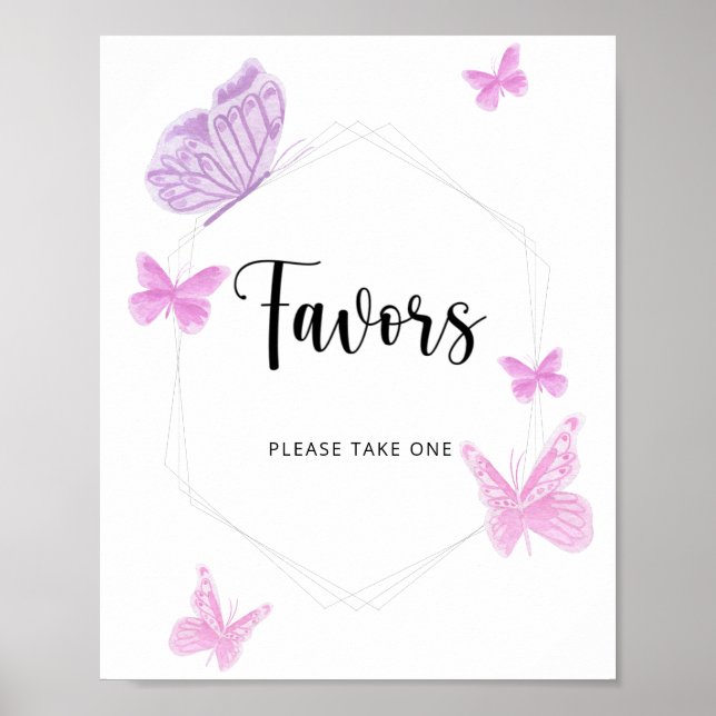 Poster A borboleta está no caminho \ Favoritos (Frente)