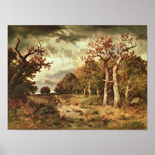 Póster A borda da floresta, 1871 (Frente)