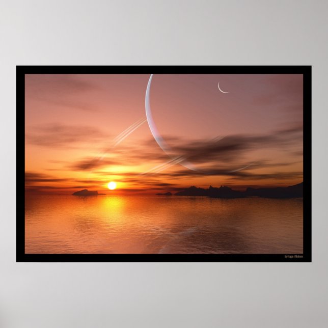 Poster A borda do paraíso (Frente)