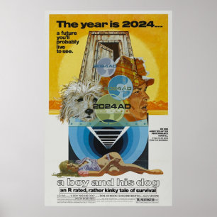 Poster A Boy And His Dog Vintage 1975