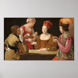 Poster A Briga com o Ace dos Clubs, La Tour