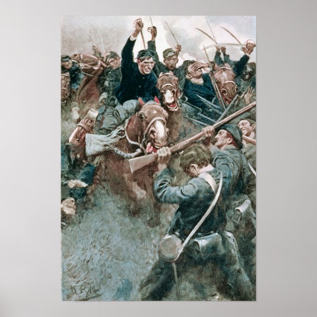 Póster A Brigada de Jackson em pé como uma parede de pedr (Frente)