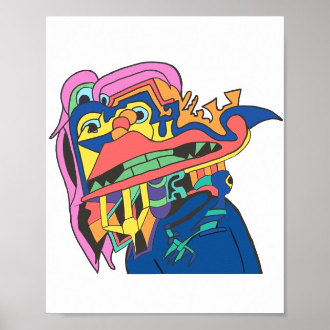 Poster A Brisa Colorida (Frente)