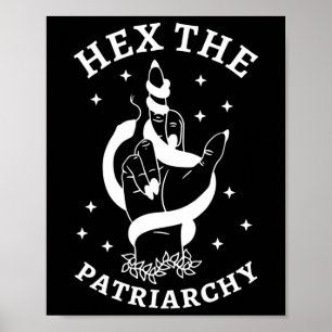 Poster A Bruxa Combater O Patriarcado Hex A Patriarquia