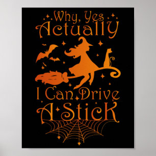 Poster A Bruxa do Halloween Oferece Porque Sim, Na Verdad