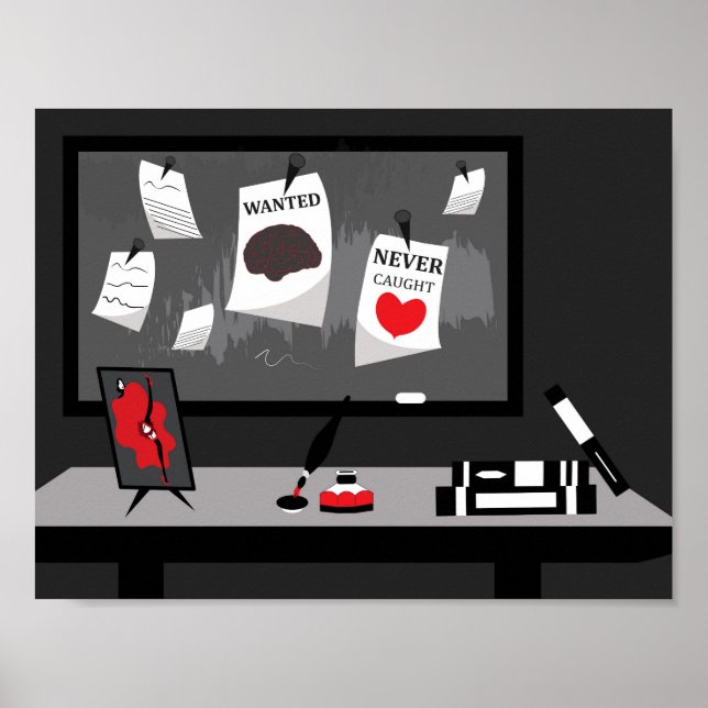 Poster a busca do cérebro (Frente)