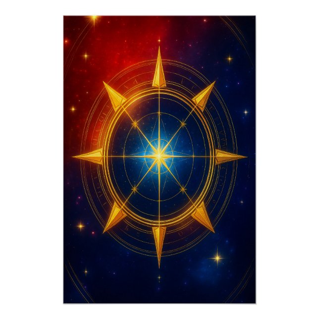 Póster A Bússola do Infinito (Frente)