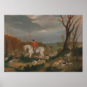 Póster A Caça do Suffolk - John Frederick Herring