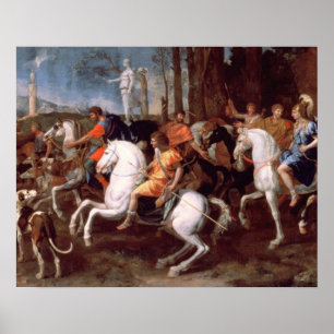 Póster A caça do varrão de Calydonian, 1637-38