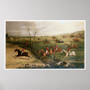 Poster A Caça Oakley, Henry Thomas Alken