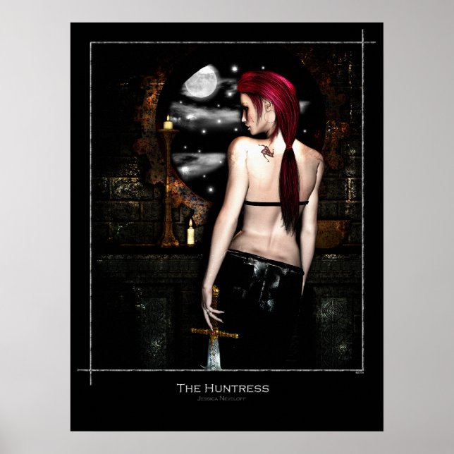 Póster A Caçadora (Frente)
