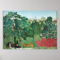 A cachoeira de Henri Rousseau