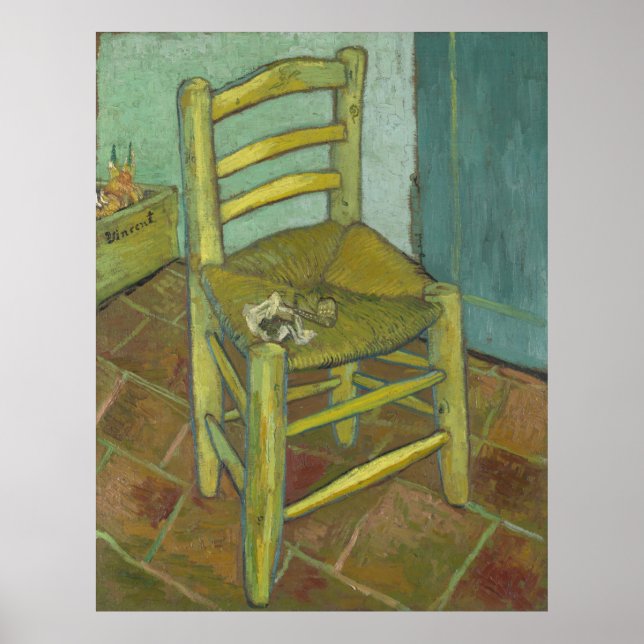 Póster A Cadeira de Van Gogh (Frente)