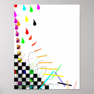 Póster A Cair No Local