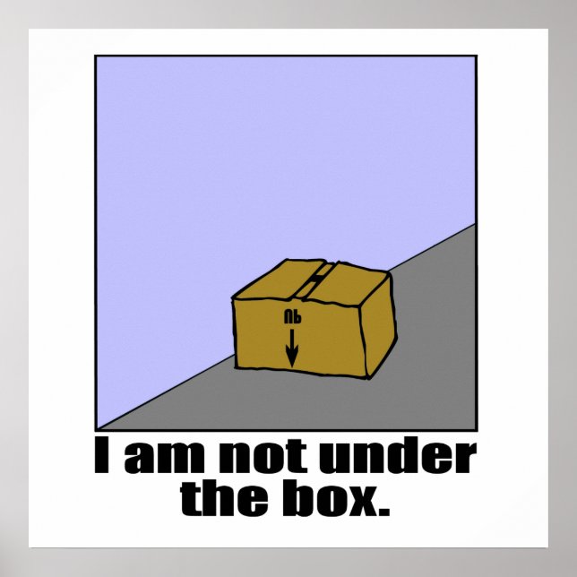 Poster A Caixa (Frente)