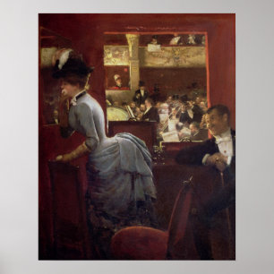 Póster A caixa pelas tendas, c.1883