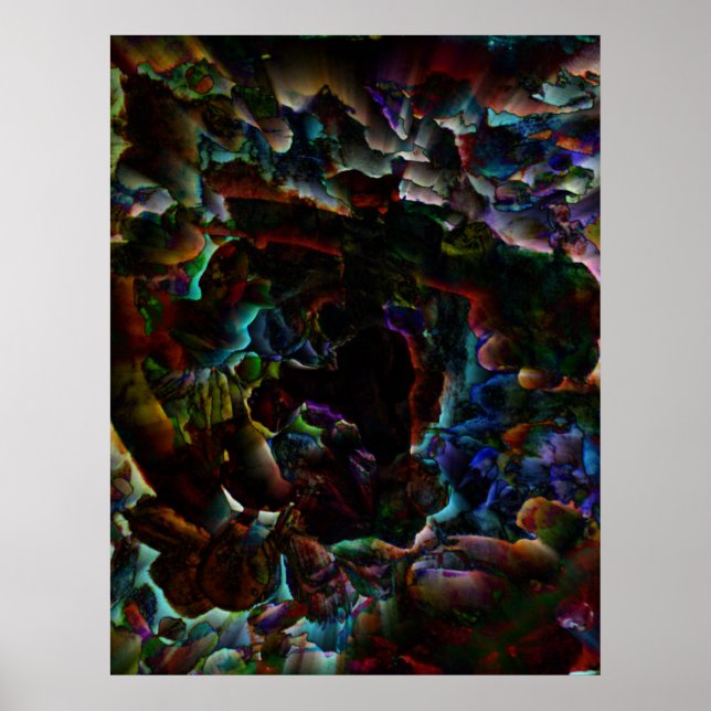 Póster A calçada de 35" x 46" (Frente)