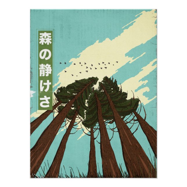Póster A Calma Da Floresta (Frente)