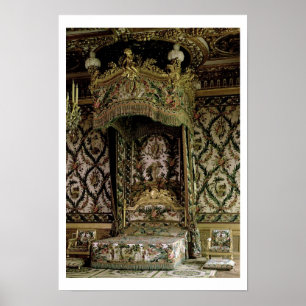 Póster A cama real, provavelmente do século XVIII (foto)