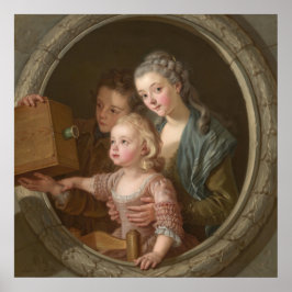 Poster A Câmera Obscura - Charles Van Loo Fine Art