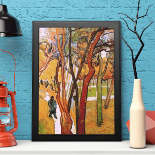 Poster A Caminhada: Folgas Caindo por Vincent van Gogh