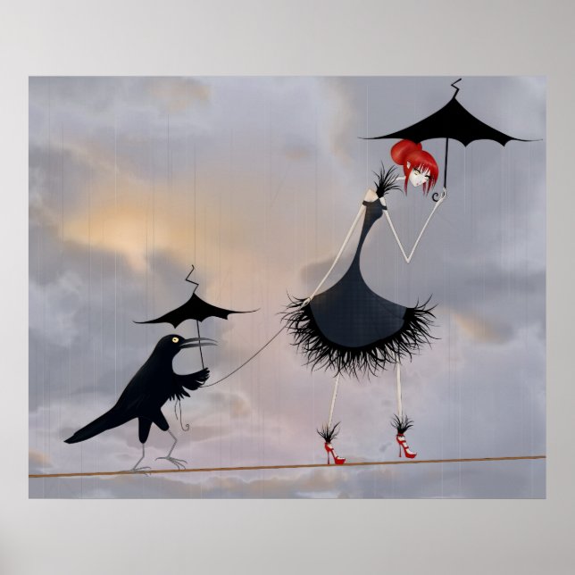 Póster A caminhada sem fim (Frente)