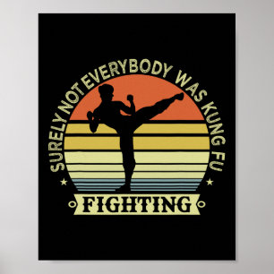 Poster A Camisa De Karate Engraçado Certamente Nem Todos 