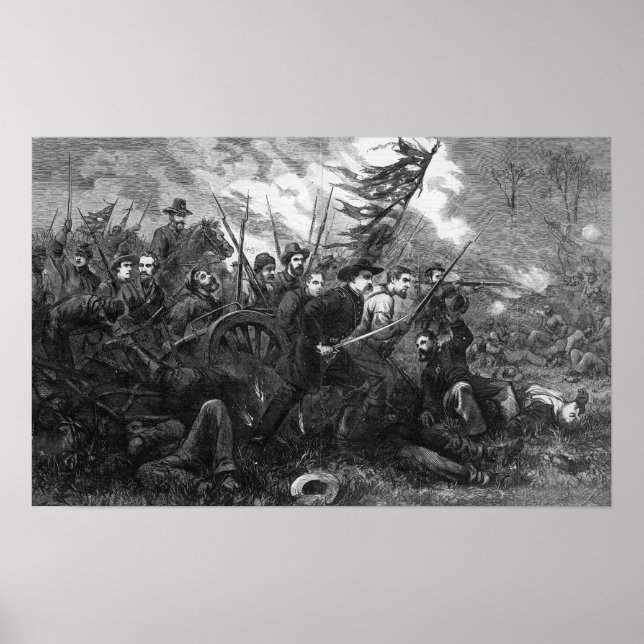 Póster A Campanha na Virgínia - "Em Richmond" (Frente)