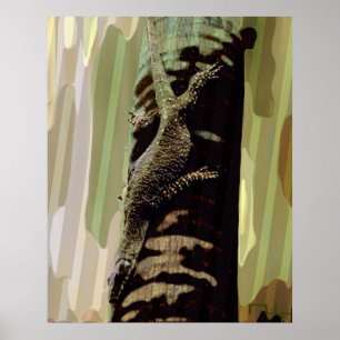 Póster A camuflagem do lagarto