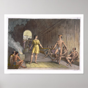 Póster A Canadian Indian marriage ceremony, from 'Le Cost