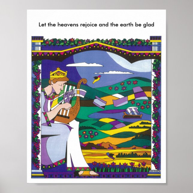 Póster A canção de King David (Frente)