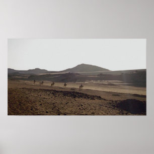 Póster A caravana mantem-se mover-se