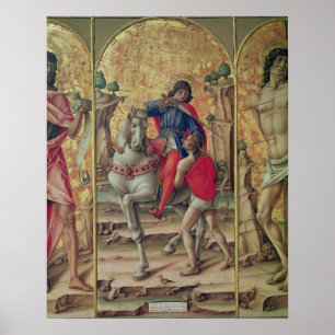 Póster A caridade de St Martin
